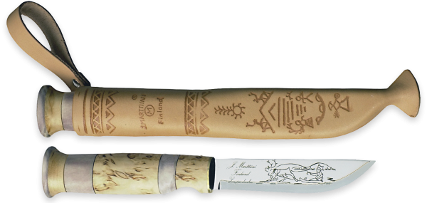 Lapp Knife With Horn And Bone