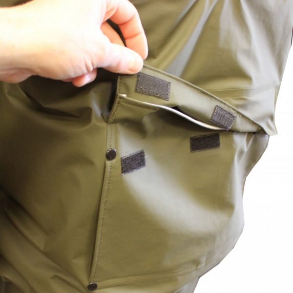 175W-20T Team Vass Winter Jacket Khaki Green - Image 5