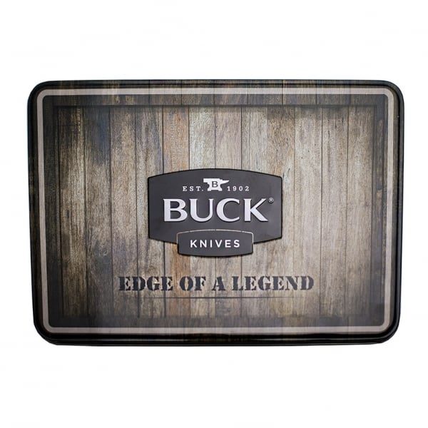 Buck 110 Folding Hunter Knife In Collector Edition Tin - Image 4