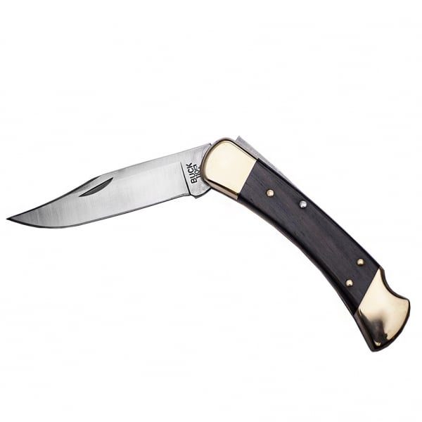 Buck 110 Folding Hunter Knife In Collector Edition Tin - Image 3
