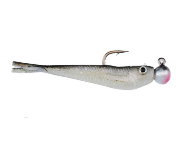Berkley Power Minnow 2"  Black Shad - 6 Pack