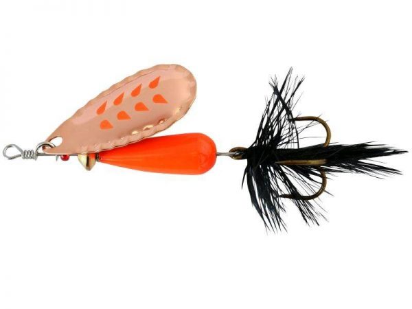 Abu Garcia Droppen - Fluoroorange  Copper Black Feather 8G