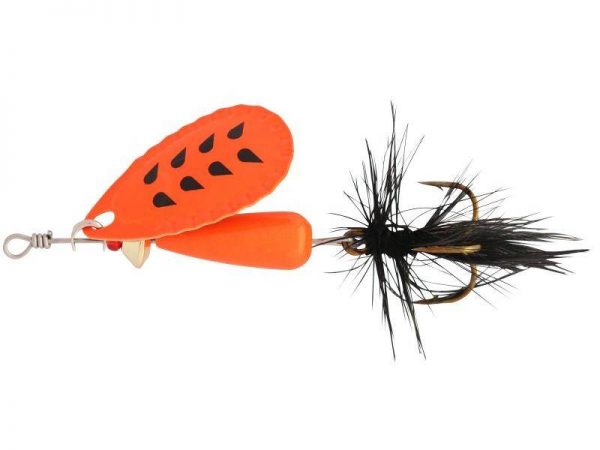 Abu Garcia Droppen -   Fluoroorange Black Feather 12G