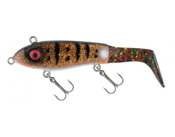 Abu Garcia Mchybrid Baby Brown/Black Glitter  8Cm