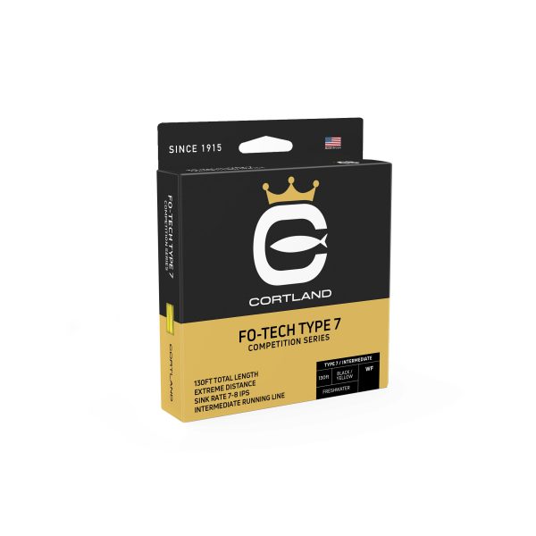 Cortland Fo-Tech Type 7 Wf6/7 Sinking/Intermediate Fly Line