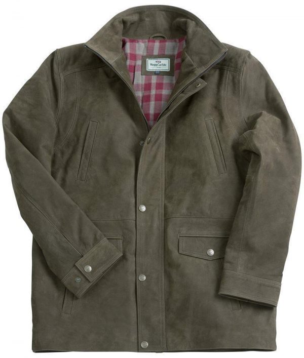 Dunkeld Nubuck Leather Jacket Size Xl