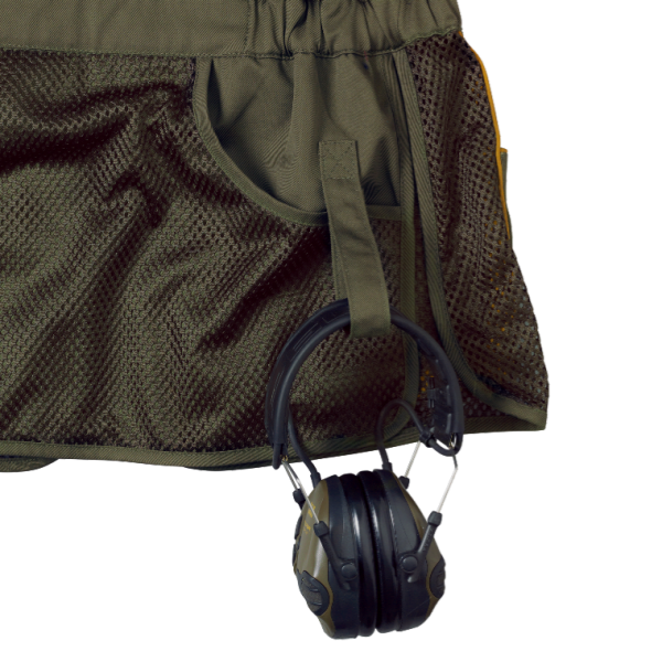 Seeland Skeet Ii Clay Pigeon Shooting Waistcoat Olive Night - Image 5