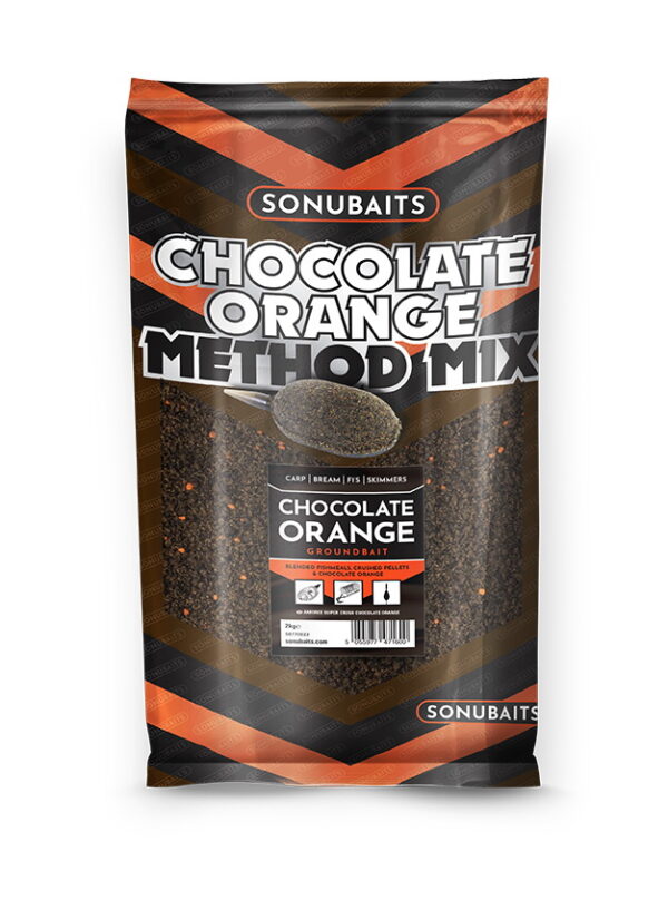 Sonu Chocolate Orange Method Mix Ground Bait (2KG)