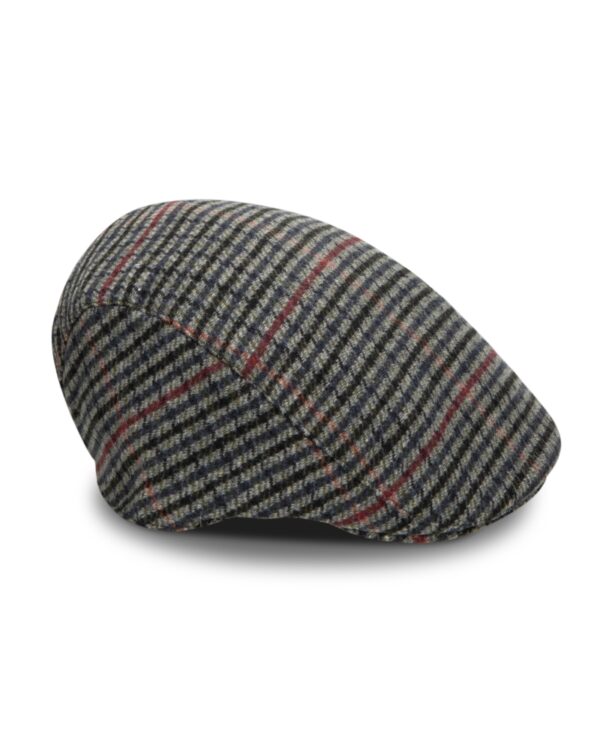 Hoggs of Fife Dogtooth Waterproof Tweed Cap Dogtooth Checks
