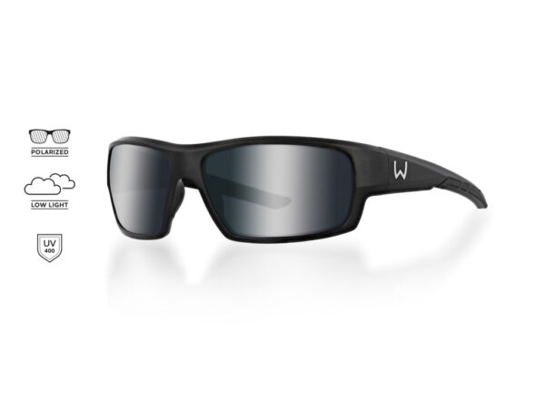 Westin W6 Sport 10 Matte Black - LB Brown LM Silver Flash AR Blue - Image 2