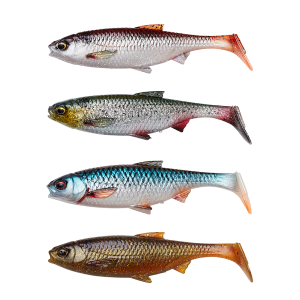 Savage Gear 3D River Roach 10cm 10g Clear Water Mix 4pcs