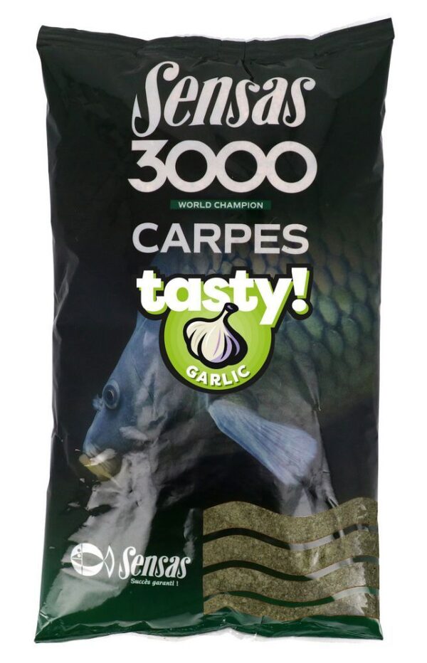 Sensas 3000 Carp Tasty Garlic 1kg