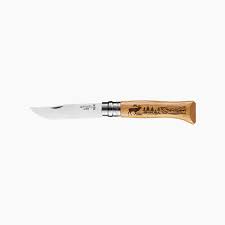 Opinel N8 Stainless Steel Animalia