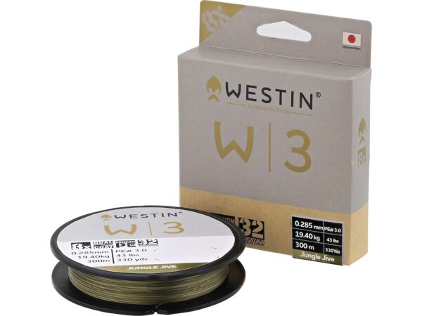 Westin W3 Deadbait 8-Braid 300m/330yds PE3.0 Jungle Jive