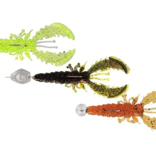 Westin Crecraw Slim R 'N R 5.5cm 1g/2.5g/3.5g Dark Water Mix 22 3pcs