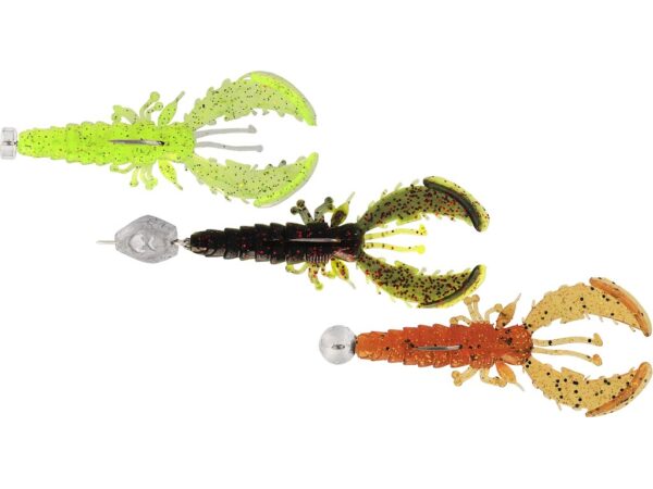 Westin Crecraw Slim R 'N R 5.5cm 1g/2.5g/3.5g Dark Water Mix 22 3pcs