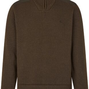 Seeland Haze Windbreaker Knit Dark Brown