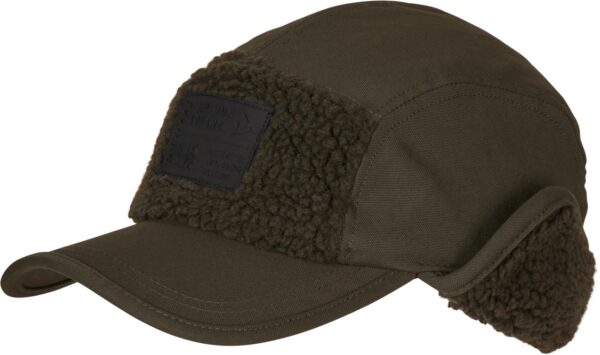 Seeland Teddy Fold Down Cap Pine Green One Size