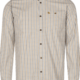 Seeland Oxford Shooting Shirt Classic Blue/Classic Brown Check