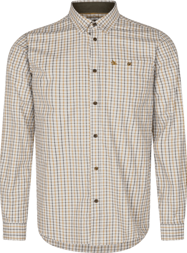 Seeland Oxford Shooting Shirt Classic Blue/Classic Brown Check