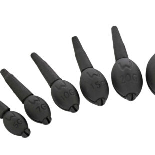 Westin Adjustable Float Weights 4pcs Matte Black