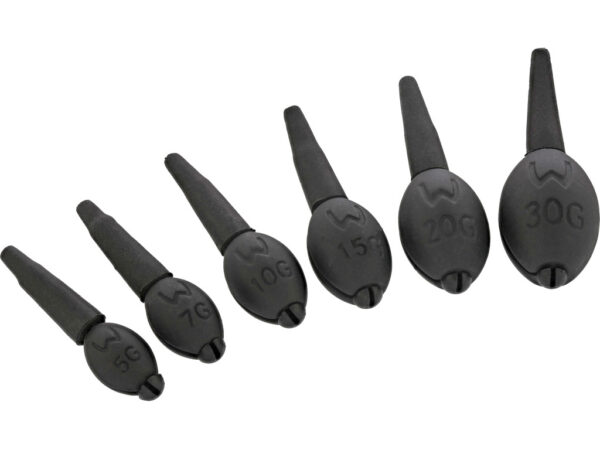 Westin Adjustable Float Weights 4pcs Matte Black