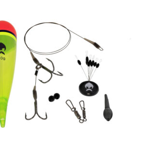 Westin Pike Float Kit Semi Barbed 0.32mm/1X7 14kg 30Ib 50cm 1pc