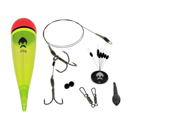 Westin Pike Float Kit Semi Barbed 0.32mm/1X7 14kg 30Ib 50cm 1pc