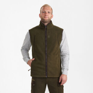 Deerhunter Eagle Fleece Waistcoat Tarmac Green