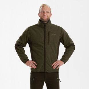 Deerhunter Gamekeeper Bonded Fleece Jacket Graphite Green