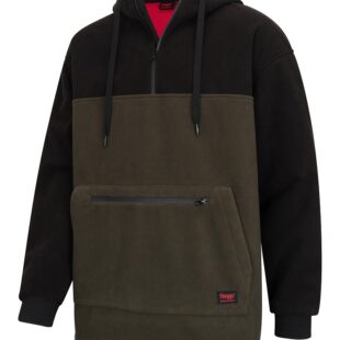 Hoggs of Fife Green King II Stromproof Bonded Hoodie Green